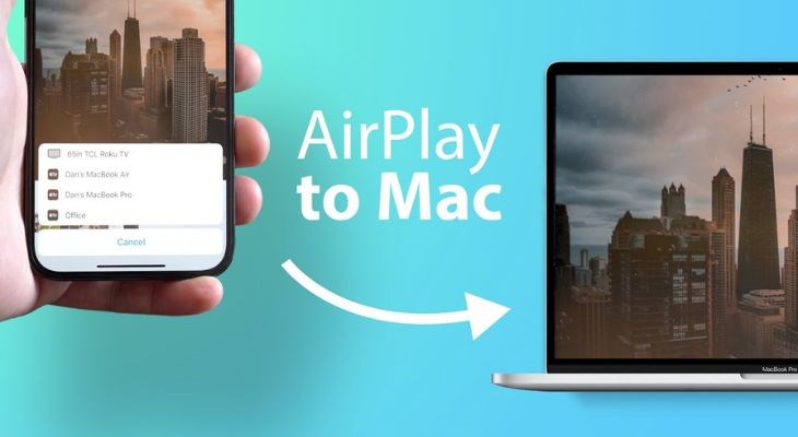Bạn có thể phát âm thanh từ iPhone và iPad trên Macbook thông qua Airplay