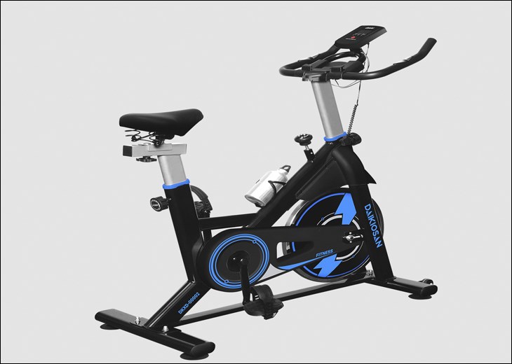 Xe Đạp Tập Thể Dục Daikiosan DKXD-00002 sở hữu thiết kế sang trọng khi phối hợp 2 gam màu xanh và đen rất đẹp mắt