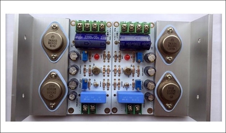 Cấu tạo bên trong của một Amply bán dẫn mạch Class B Cấu tạo bên trong của một Amply bán dẫn mạch Class B