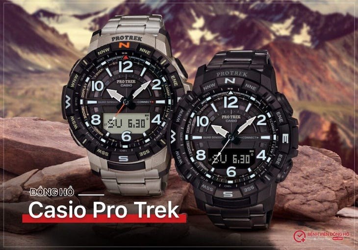 Đồng hồ Casio Protrek sẽ là lựa chọn cho bạn về vẻ khoẻ khắn, năng động