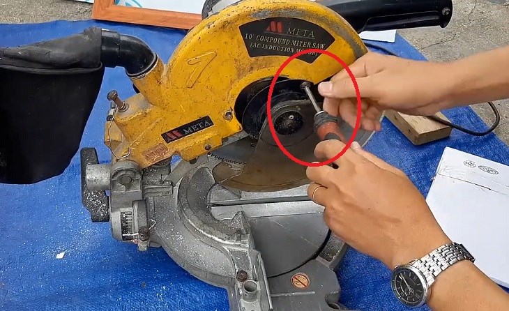Cách thay lưỡi máy cắt sắt đúng cách, đảm bảo an toàn