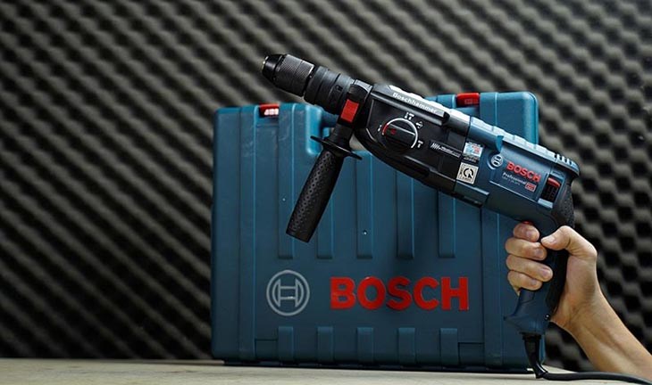 Máy khoan bê tông 2 chức năng phù hợp nhu cầu thi công dân dụng, khoan bê tông hay khoan động lực