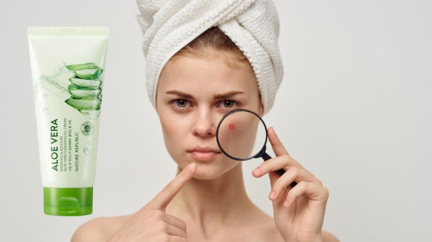 Kem tẩy trang chiết xuất Lô Hội Nature Republic Soothing & Moisture Aloe Vera 150 ml