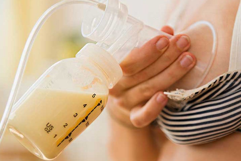 Sữa non có màu vàng Sữa non có màu vàng