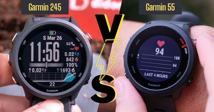 Tuy vào nhu cầu sử dụng mà bạn có thể dễ dàng lựa chọn giữa Garmin 55 và Garmin 245