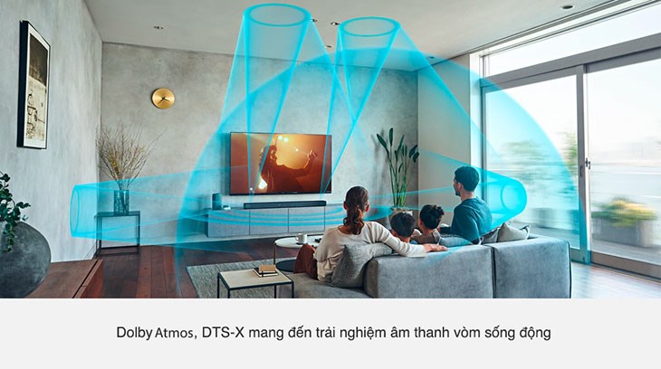 Loa thanh Sony HT-A7000 500W mang đến trải nghiệm âm thanh vòm sống động,  âm thanh chuẩn xác, chất lượng cao và chân thực
