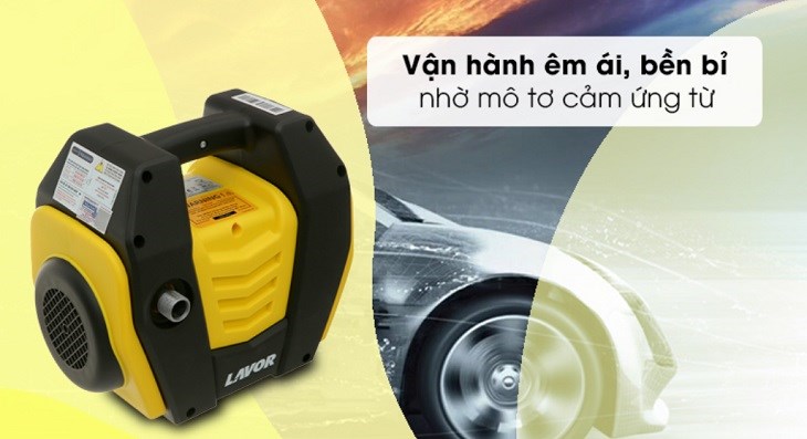 Máy phun xịt rửa Lavor Hero 105AC 850W có kiểu thiết kế nhỏ gọn và động cơ vận hành ổn định, cho hiệu quả phun xịt rửa tối ưu