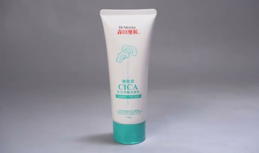 Sữa rửa mặt chiết xuất Rau Má Dr. Morita CICA Vital Pure Facial Cleanser 130g