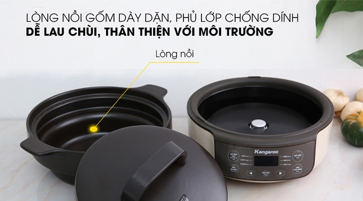 Sản phẩm được phủ lớp chống dính với công nghệ chống dính Ceramic