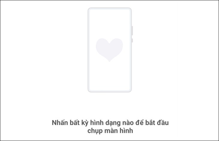 Chụp ảnh màn hình theo mẫu