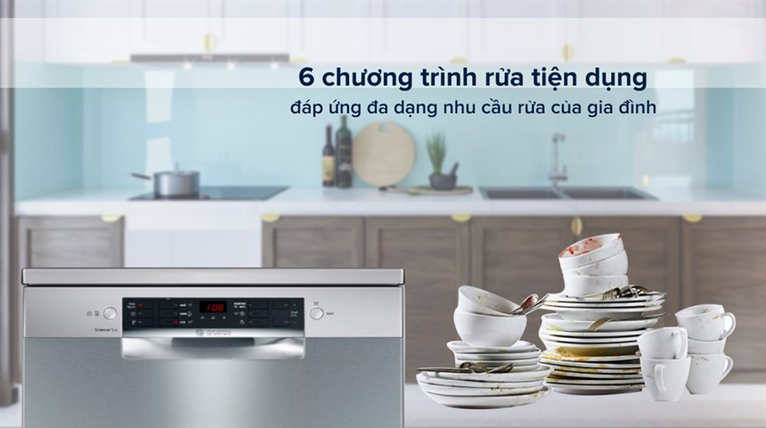 Máy rửa chén độc lập Bosch SMS4ECI14E