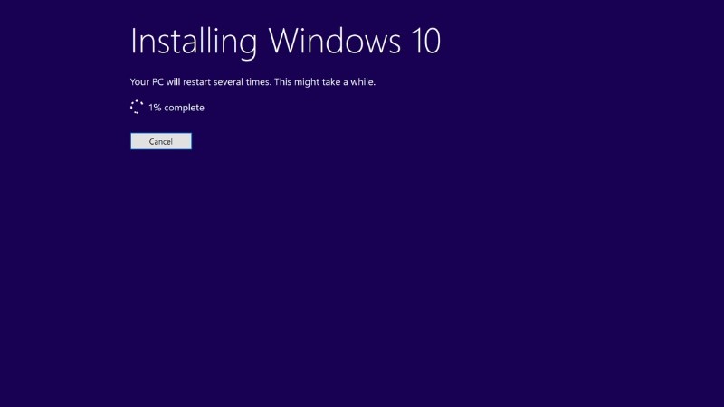 Cài đặt lại hệ điều hành Windows 10 để khắc phục lỗi
