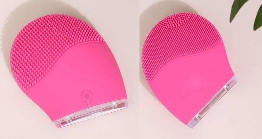 Máy rửa mặt và massage Halio Hot Pink
