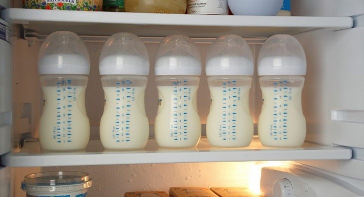 Bình trữ sữa có thể dùng lại nhiều lần