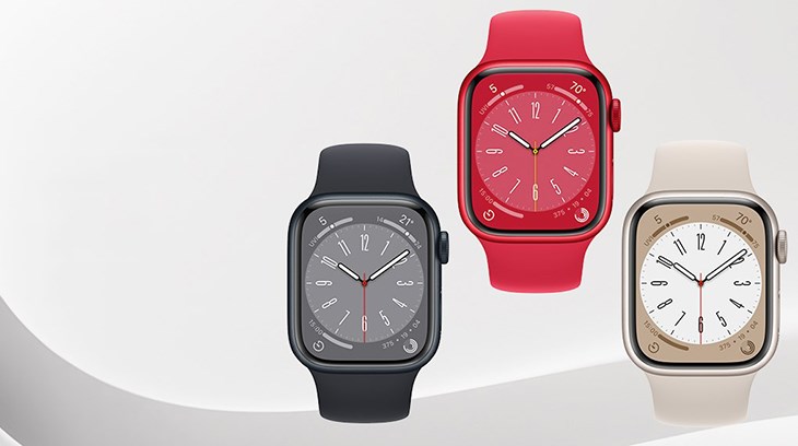 Đồng hồ thông minh Apple Watch S8 GPS 45mm thích hợp cho các bạn cổ tay to