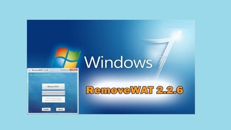 Phần mềm RemoveWAT - phần mềm bẻ khóa Windows