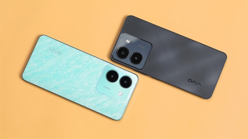 Cụm carema hình vuông tạo điểm nhấn cho tổng thể của VIVO Y36