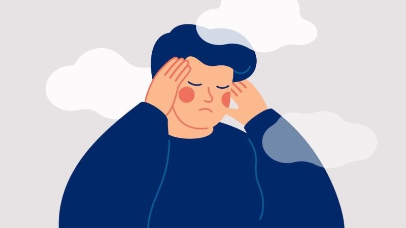 Hội chứng sương mù não là biểu hiện bệnh nặng