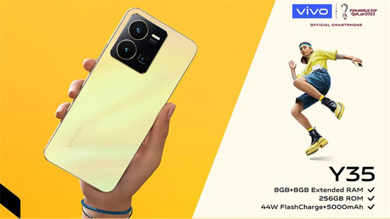 Vivo Y35 là phân khúc điện thoại tầm trung nhưng sở hữu thiết kế thời thượng