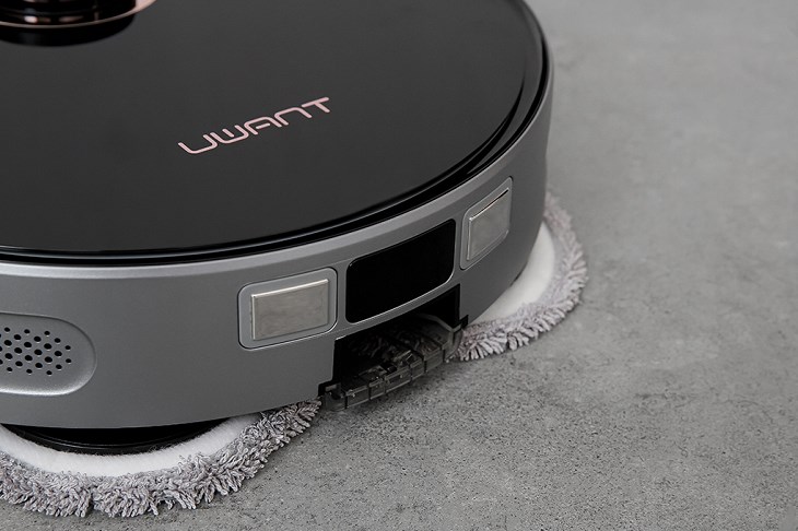 Robot hút bụi lau nhà Uwant U200 được trang bị bộ lọc HEPA giúp loại bỏ vi khuẩn, bụi bẩn trong nhà một cách hiệu quả