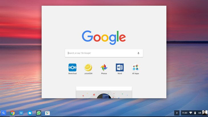 Chromebook là dòng laptop chạy hệ điều hành Chrome của Google
