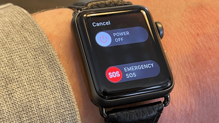 Tính năng SOS trên Apple Watch