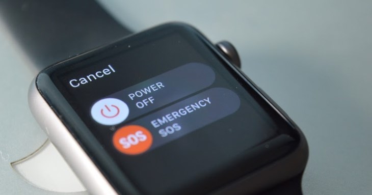 Hoạt động của tính năng SOS khẩn cấp trên Apple Watch