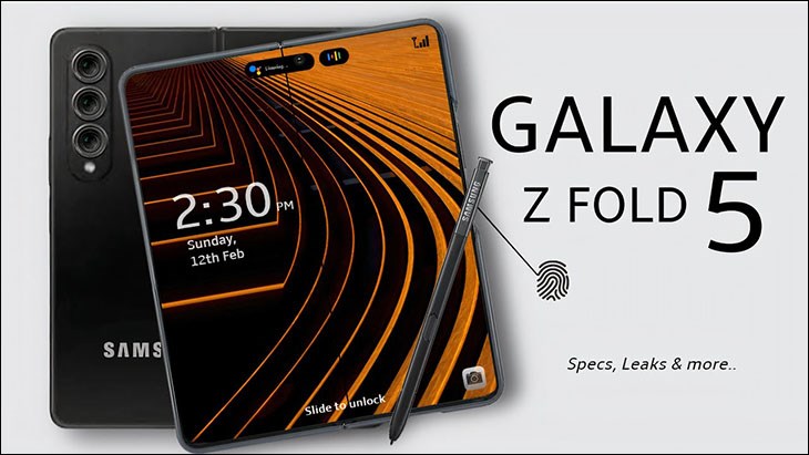 Thông tin về Samsung Galaxy Z Fold 5: Thiết kể mỏng nhẹ, Snapdragon 8
