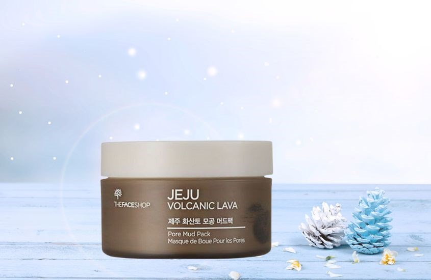 The Face Shop Jeju Volcanic Lava Pore Mud Pack