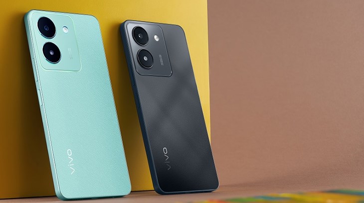 VIVO Y36 có kiểu dáng vuông vắn, hiện đại như các dòng smartphone cao cấp hiện nay