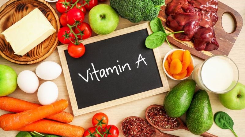 Vitamin A có thể được bổ sung cho cơ thể trẻ qua thức ăn và thực phẩm bổ sung