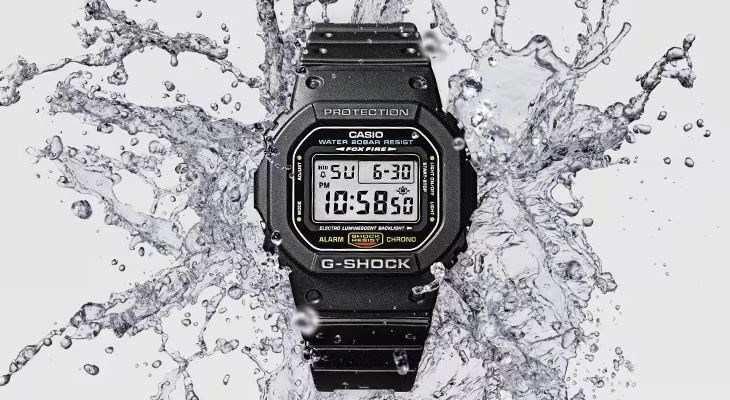 G-Shock là đồng hồ chống nước tốt 