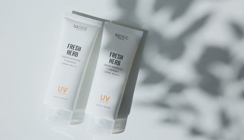 Kem chống nắng làm dịu da Nacific Fresh Herb SPF 50+ PA++++ 50 ml