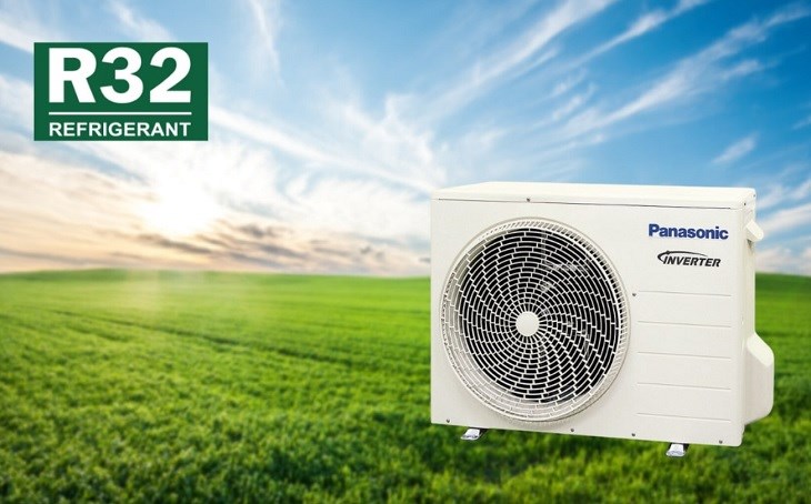 Máy lạnh Panasonic Inverter 1.5 HP CU/CS-PU12ZKH-8M sử dụng gas R32 thân thiện với môi trường