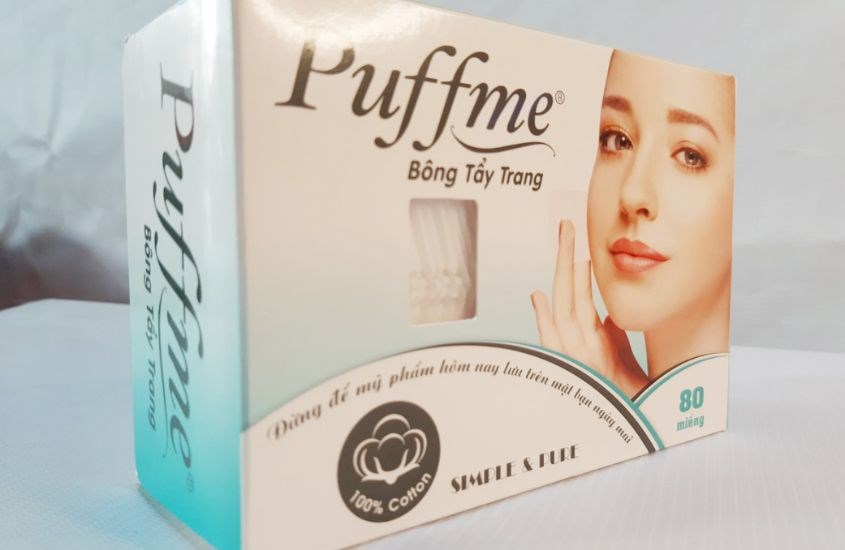 Bông tẩy trang Puffme