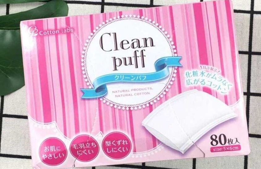 Bông tẩy trang Clean Puff
