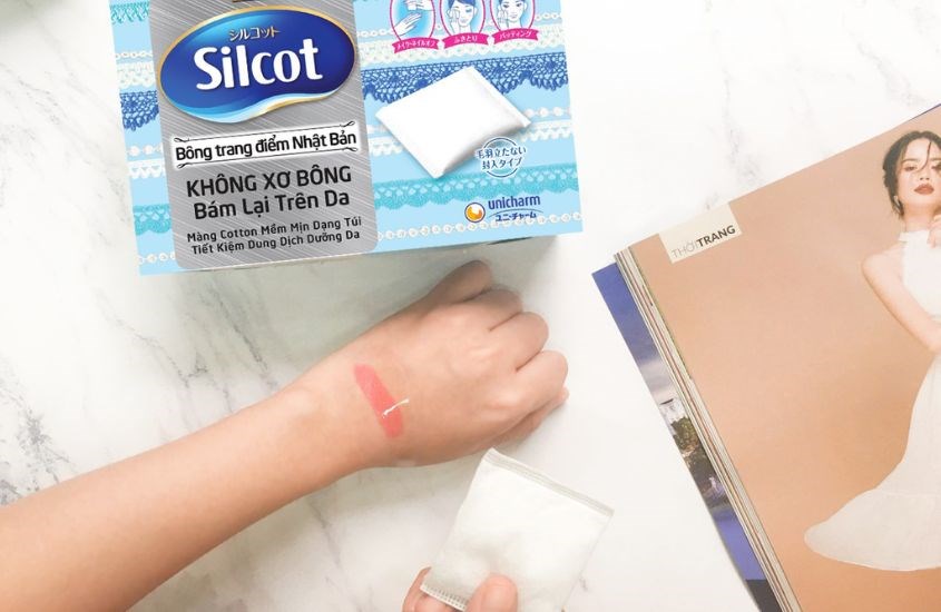 Bông tẩy trang Silcot