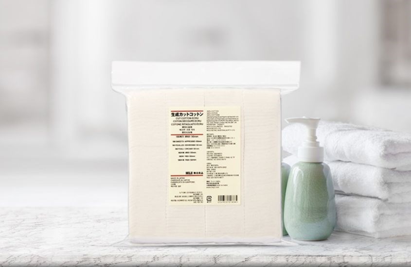 Bông tẩy trang Muji Organic Cotton