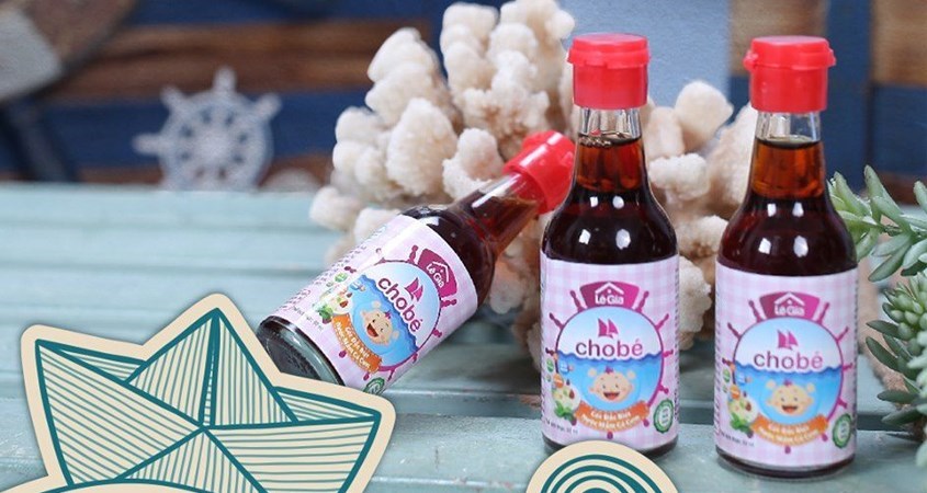 Nước mắm Lê Gia ăn dặm cho bé 35°N chai 60 ml (từ 6 tháng)