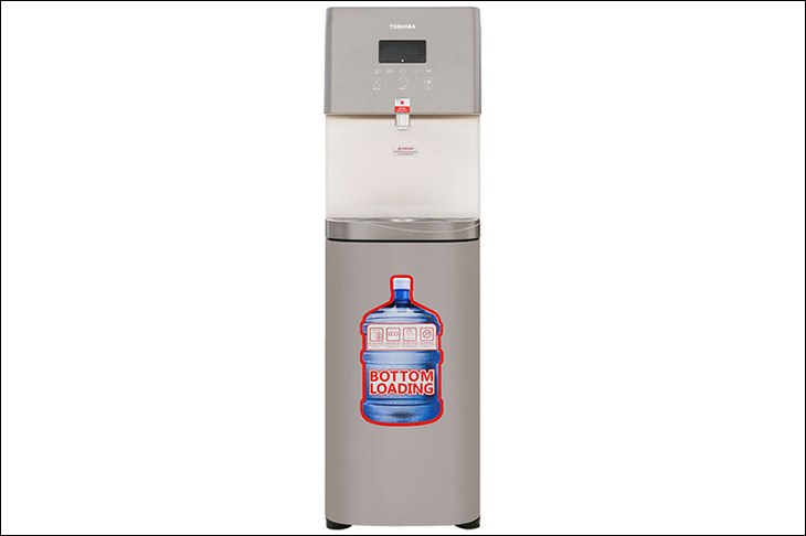 Cây nước nóng lạnh Toshiba RWF-W1830UVBV(T) 650W sử dụng công nghệ hút bình, mang đến chế độ nước đa dạng cho người dùng