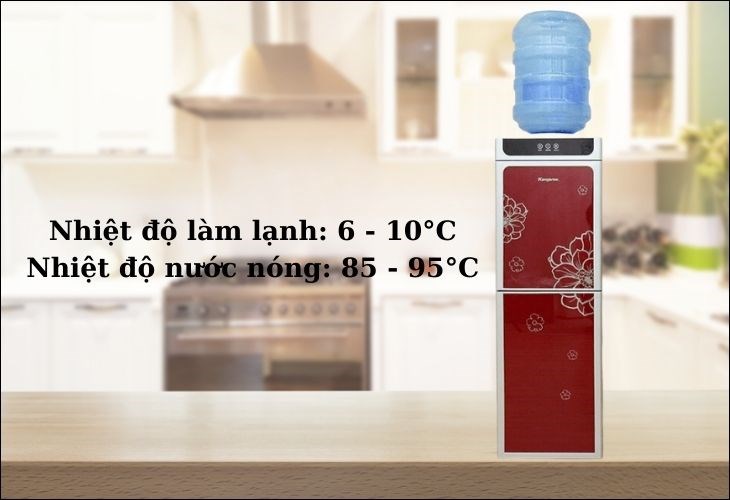 Sản phẩm vừa có nhiệt độ làm lạnh và nóng giúp đáp ứng được nhu cầu sử dụng trong nhiều trường hợp