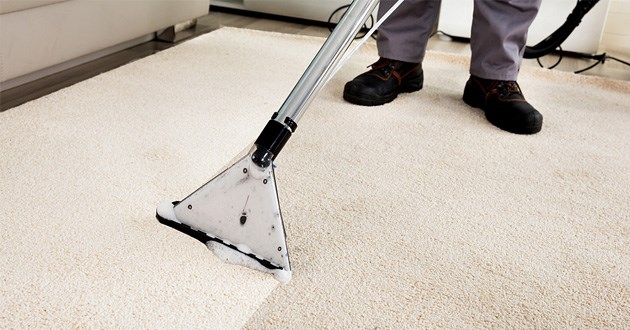 Máy giặt thảm phun hút sẽ giúp bề mặt thảm khô ráo sau khi giặt