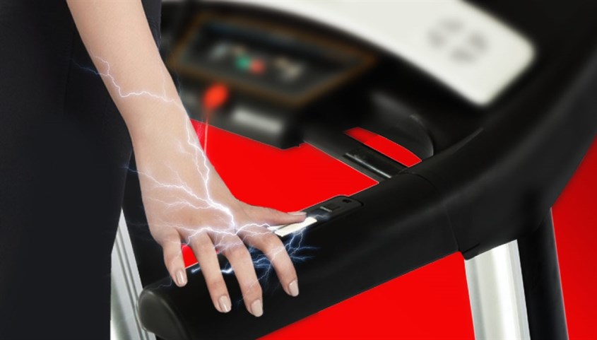 Dây tiếp đất không hoạt động có thể dẫn đến tình trạng nhiễm điện ở máy chạy bộ