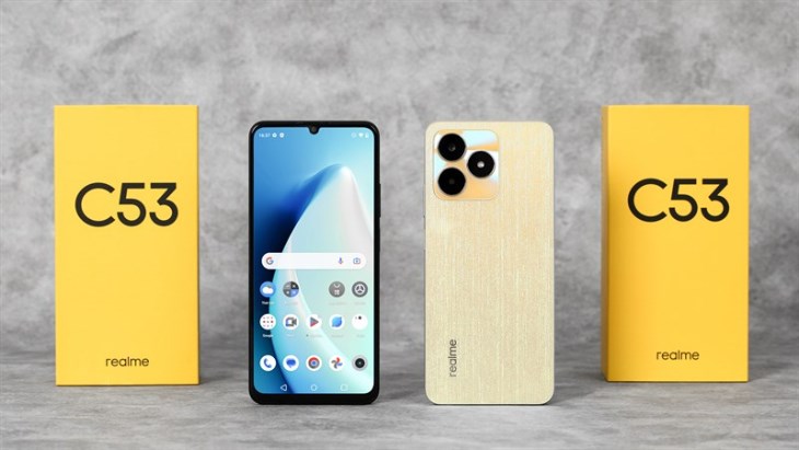 realme C53 được tích hợp viên pin lớn đến 5.000 mAh cho phép sử dụng cả ngày dài