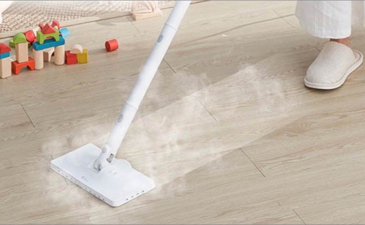 Máy vệ sinh hơi nước Deerma ZQ600 cho ra hơi nước nóng 150 độ C giúp tiêu diệt 99,9% vi khuẩn