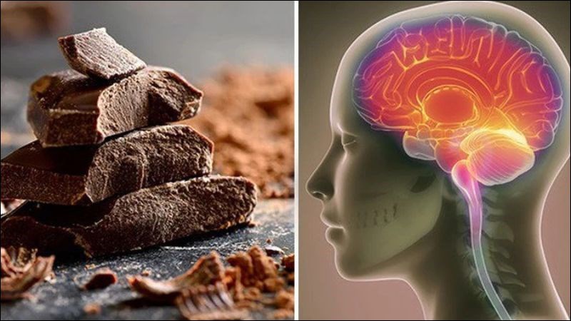 Sô cô la đen giúp cải thiện tâm trạng tốt hơn và tăng sự tập trung của não bộ