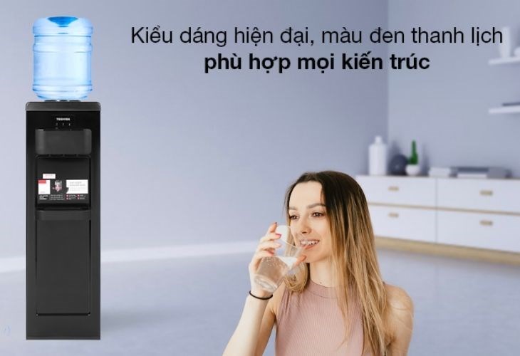 Kiểu dáng của sản phẩm hiện đại, màu đen thanh lịch, dễ dàng tháo rời và lắp đặt