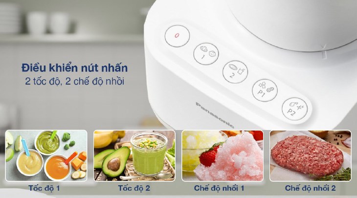 Máy xay sinh tố đa năng Panasonic MX-MG53C1CRA đa dạng chức năng xay nhuyễn các loại thực phẩm