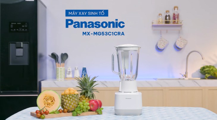 Máy xay sinh tố đa năng Panasonic MX-MG53C1CRA có mức giá 1.450.000 đồng (cập nhật 06/2023, có thể thay đổi theo thời gian) phù hợp với mọi gia đình