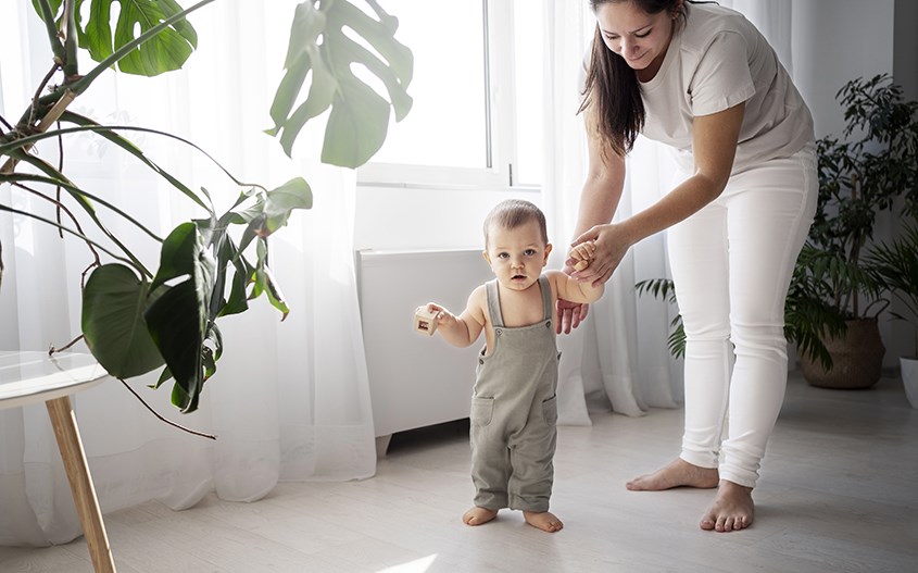 Bổ sung cho trẻ canxi với hàm lượng cao giúp hệ xương và răng của trẻ phát triển tốt